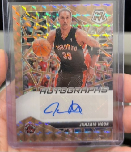 2024-25 Panini Mosaic #33 Jamario Moon Autographs — front