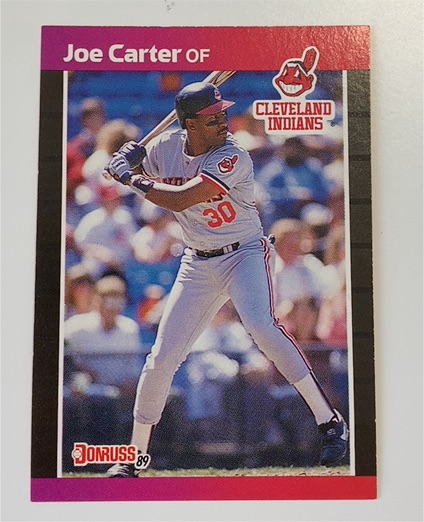 1989 Donruss #83 Joe Carter — front