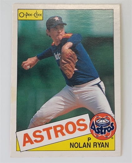 1985 O-Pee-Chee #760 Nolan Ryan — front