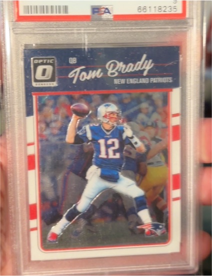 2016 Donruss Optic #62 Tom Brady — front
