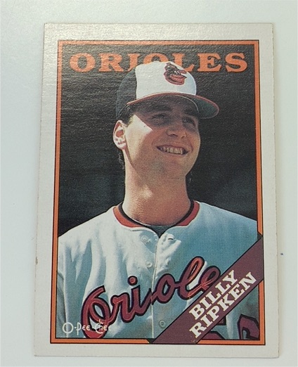 1988 O-Pee-Chee #352 Billy Ripken — front