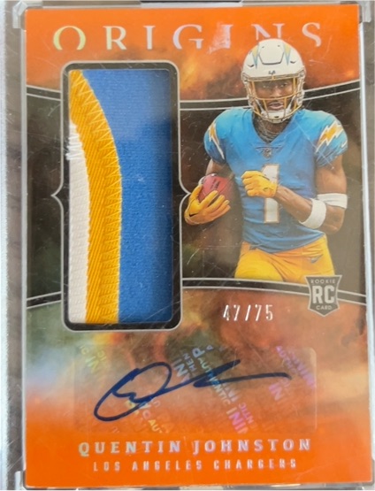 2023 Panini Origins #47 Quentin Johnston — front
