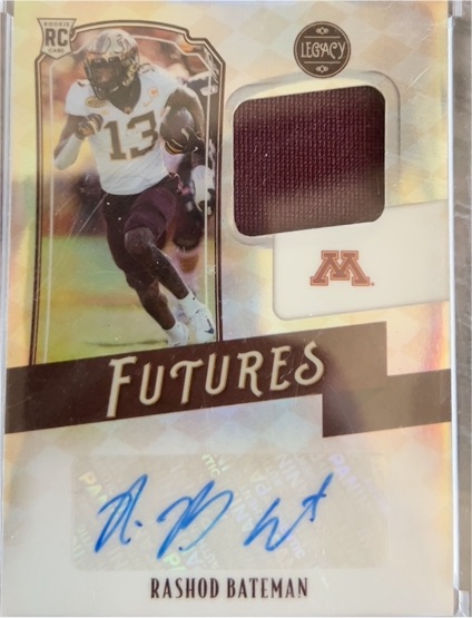 2021 Panini Legacy Futures #37 Rashod Bateman — front