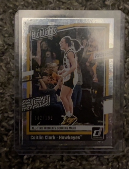 2023 Donruss #142 Caitlin Clark — front