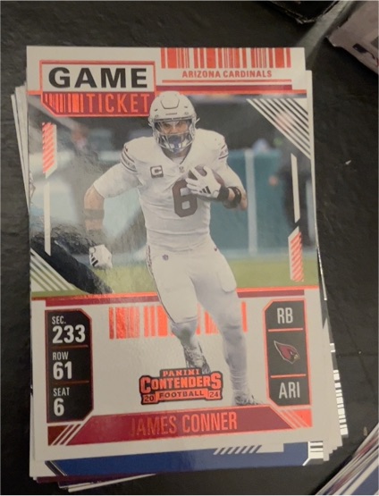2024 Panini Contenders #233 James Conner — front