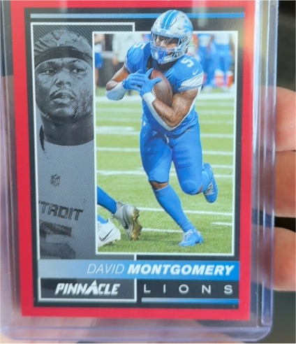 2024 Pinnacle David Montgomery — front