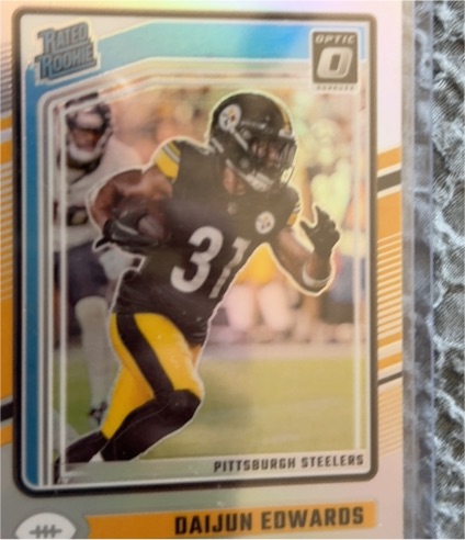 2024 Donruss Optic #223 Daijun Edwards — front