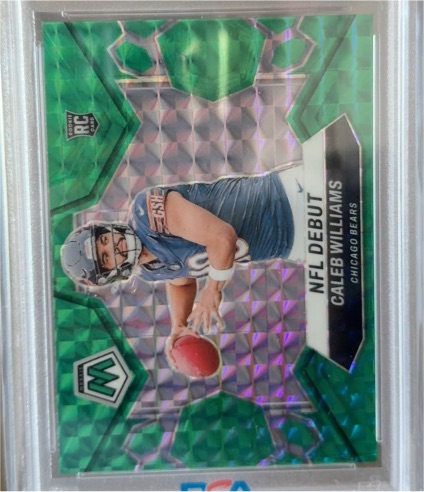 2022 Panini Mosaic NFL Debut #NFL DEBUT Caleb Williams — front