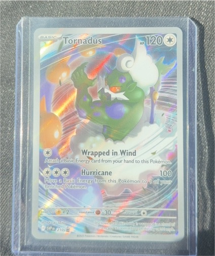 2023 Pokémon SWSH #210 Tornadus — front