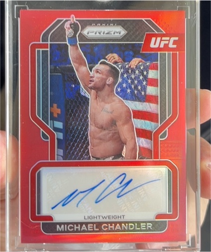 2022 Panini Prizm UFC #SG-MCA Michael Chandler — front