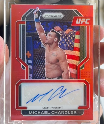 2021 Panini Prizm UFC Michael Chandler — front