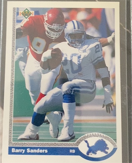 1991 Upper Deck #280 Barry Sanders — front