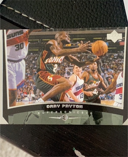 1996 Upper Deck #21 Gary Payton — front