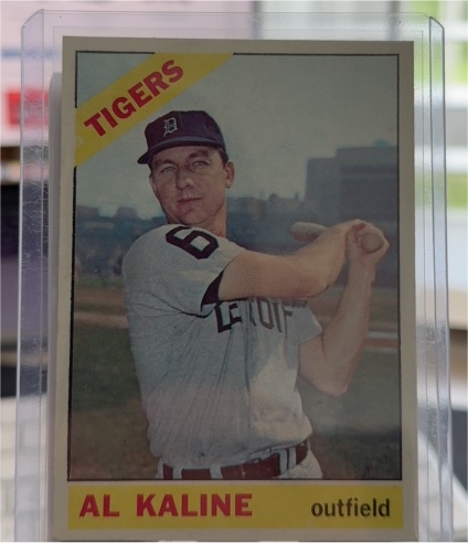1966 Topps #410 Al Kaline — front