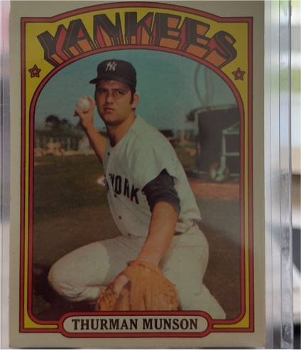 1972 Topps #300 Thurman Munson — front