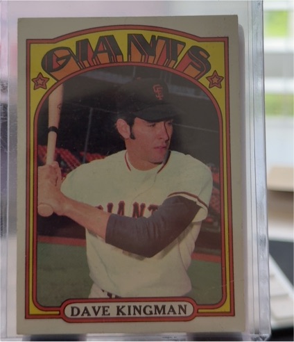 1972 Topps #300 Dave Kingman — front