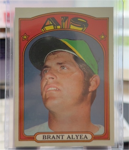 1972 Topps #415 Brant Alyea — front