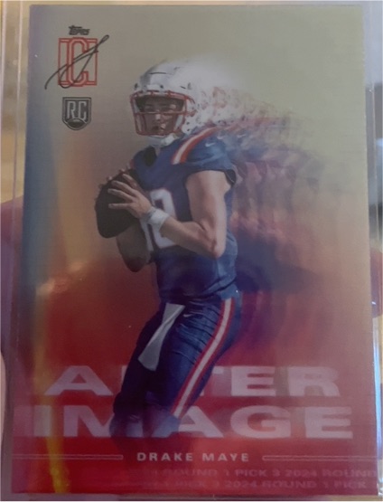 2023 Topps DIC #Drake Maye — front