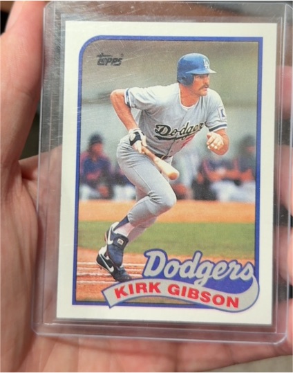1983 Topps #300 Kirk Gibson — front