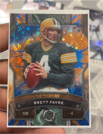 1997 Rookie #4 Brett Favre — front