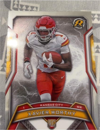 2023 Panini Revolution #1 Xavier Worthy — front