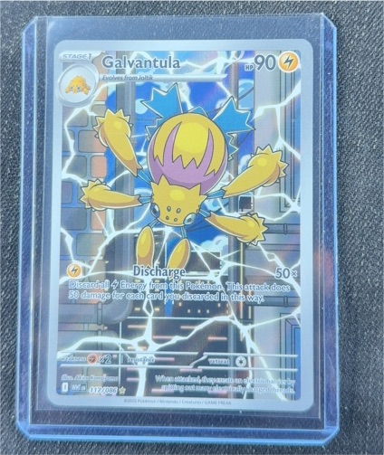 2013 Pokémon Black & White Plasma Storm #117 Galvantula — front