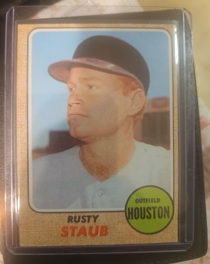 1970 Topps #550 Rusty Staub — front