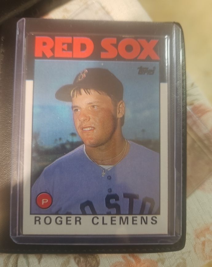 1984 Topps #482 Roger Clemens — front