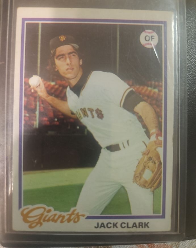1982 Topps #300 Jack Clark — front