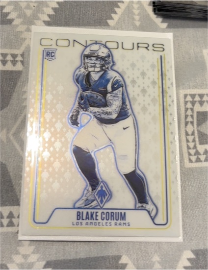 2023 Panini Contours #RC Blake Corum — front