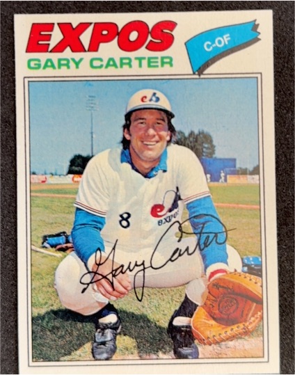 1984 Topps #8 Gary Carter — front
