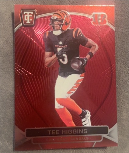 2021 Panini Chronicles Draft Picks Tee Higgins — front