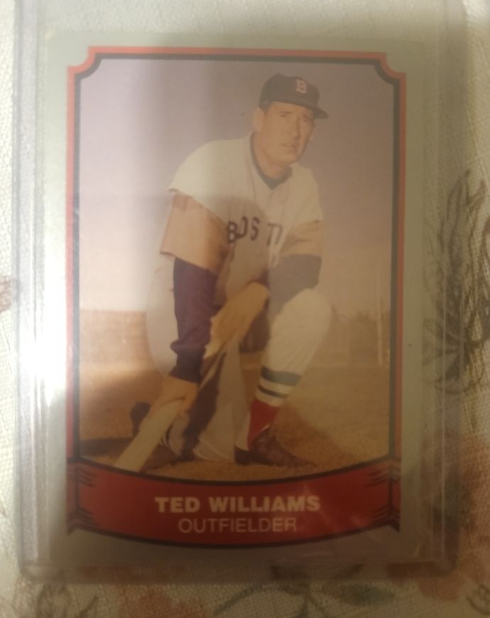 1971 Topps #300 Ted Williams — front