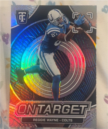 2020 Panini On Target #TT-REW Reggie Wayne — front
