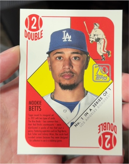 1951 Topps #2 Mookie Betts — front