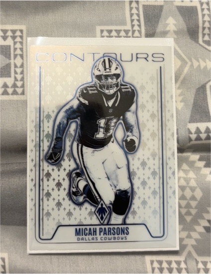 2020 Contours Micah Parsons Dallas Cowboys — front