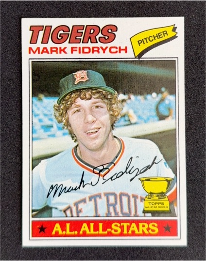 1977 Topps #300 Mark Fidrych — front