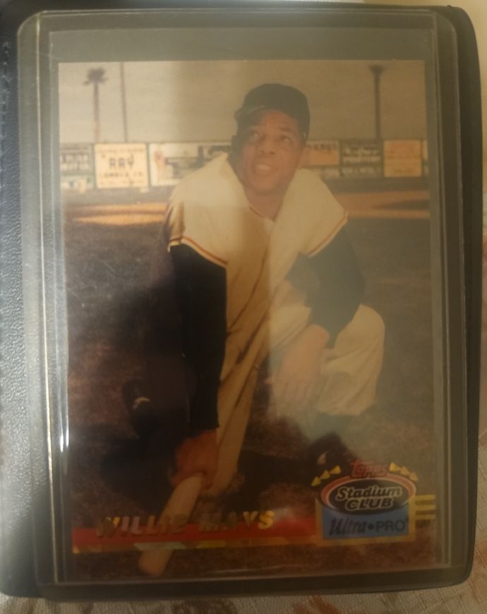 1993 Topps Stadium Club #Willie Mays — front