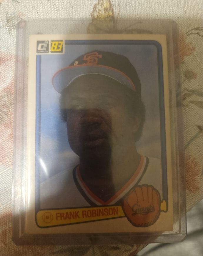 1983 Donruss #83 Frank Robinson — front
