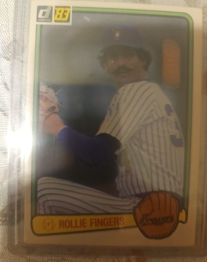 1983 Donruss #83 Rollie Fingers — front