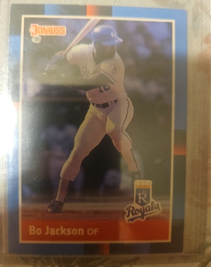 1983 Donruss #83 Bo Jackson — front