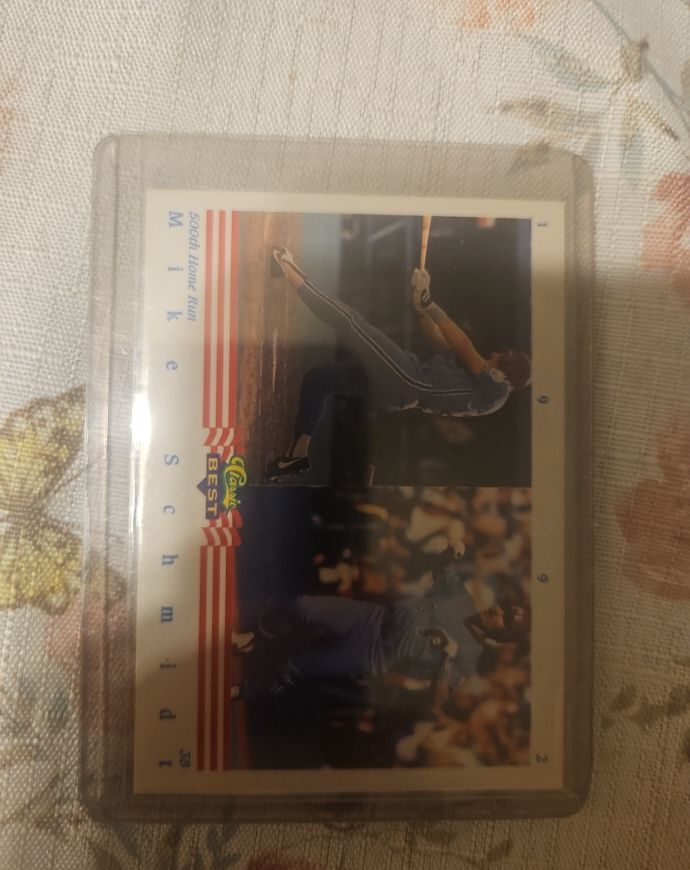 1992 Classic Best #1 Mike Schmidt — front