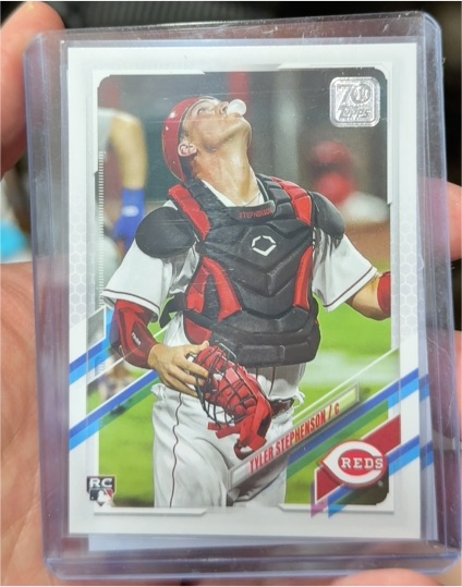 2021 Topps #70 Tyler Stephenson — front