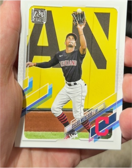 2022 Topps #70 Oscar Mercado — front