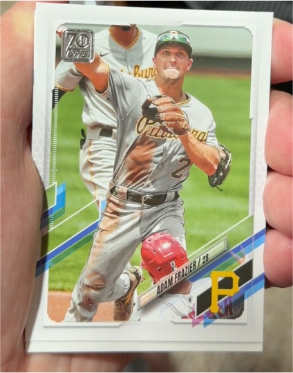 2021 Topps #26 Adam Frazier — front