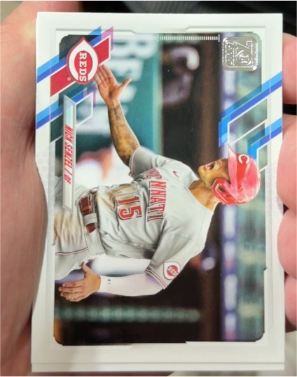 2022 Topps #15 Nick Senzel — front