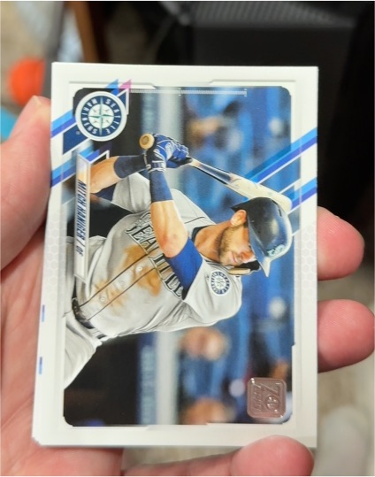 2023 Topps #TBD Seattle Mariners Player — front