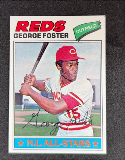 1977 Topps #660 George Foster — front