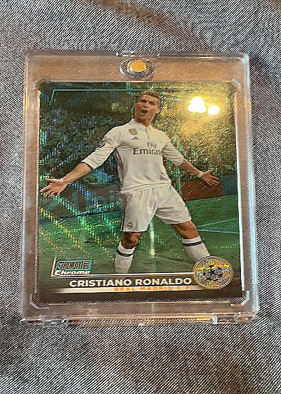 2013 Topps Chrome #CR7 Cristiano Ronaldo — front