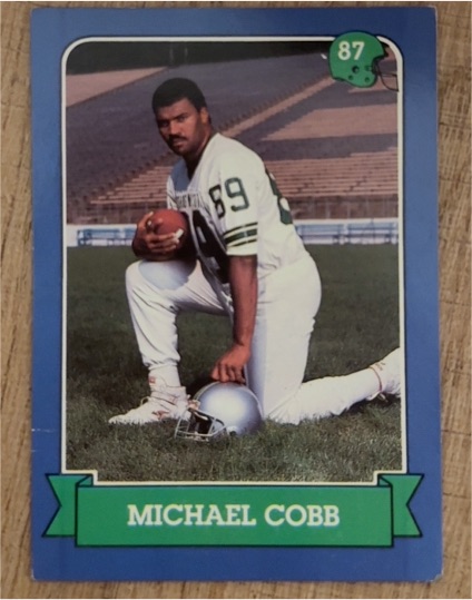 1987 Topps #87 Michael Cobb — front